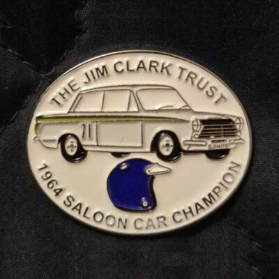 Jim Clark Mk1 Cortina Pin Badge