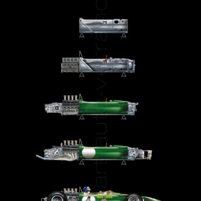 Lotus 49 "Stages by Stages" by Michel Verrando