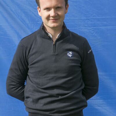 Jim Clark Navy 1/4 Zip Jumper Unisex