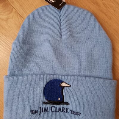 Jim Clark Trust Beanie Hat - Blue