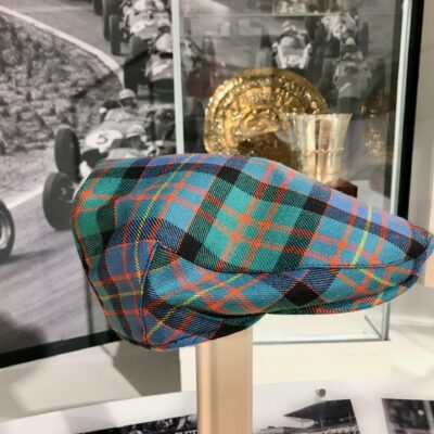 Clark Tartan Flat Cap Lochcarron of Scotland