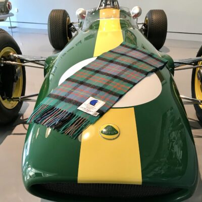 Clark Tartan Scarf Lochcarron of Scotland