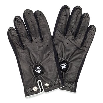 Jim Clark Driving Gloves - Black