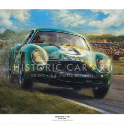 PAUL DOVE - 1961 GOODWOOD TT | ASTON MARTIN | JIM CLARK |