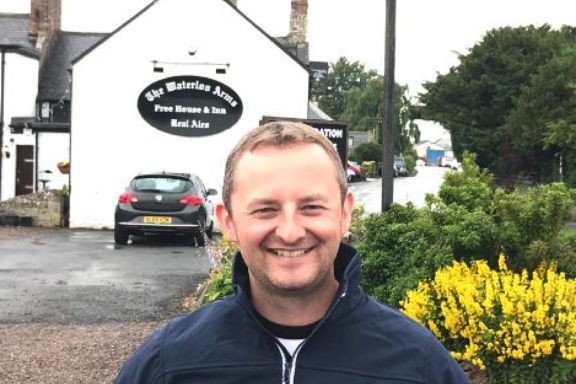 Eat in the café bistro